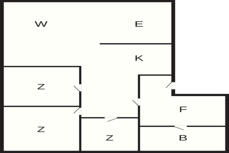 6 Personen vakantie huis in lyngdal-Plattegrond