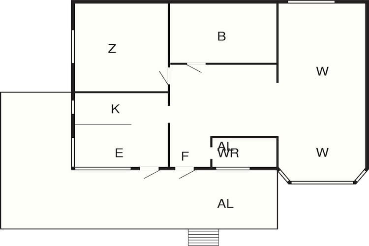 5 star holiday home in Ronneby-Floor plan