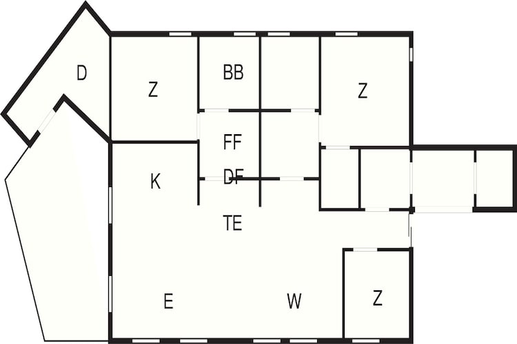 8 person holiday home in Hemsedal-Floor plan