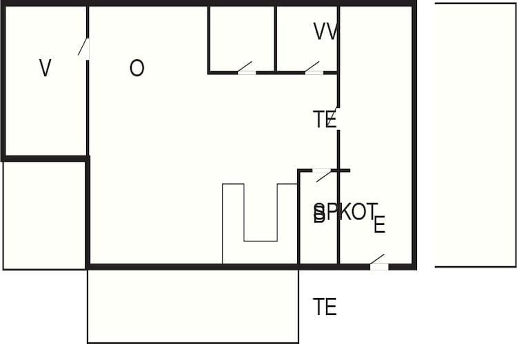 6 Personen Ferienhaus in Pandrup-Grundriss