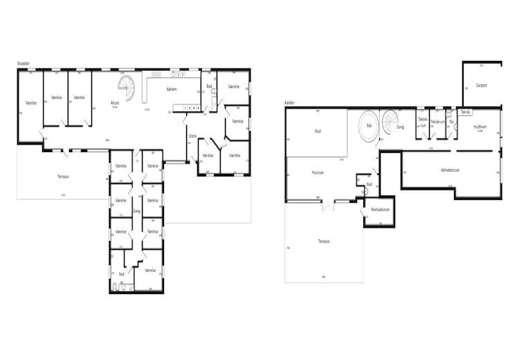 5 star holiday home in Blokhus-Floor plan