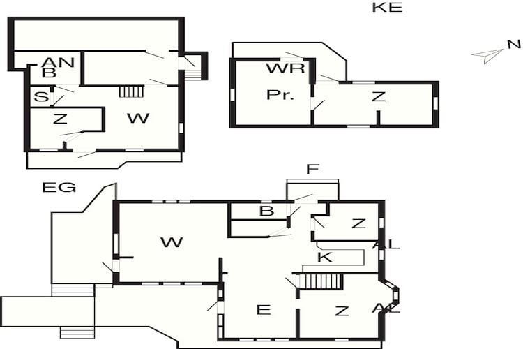 4 Sterne Ferienhaus in GRUNDSUND-Grundriss