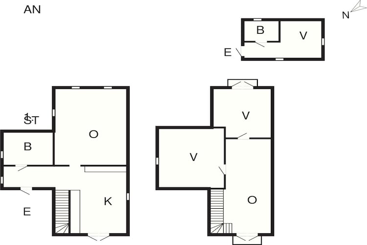 4 Sterne Ferienhaus in GRUNDSUND-Grundriss