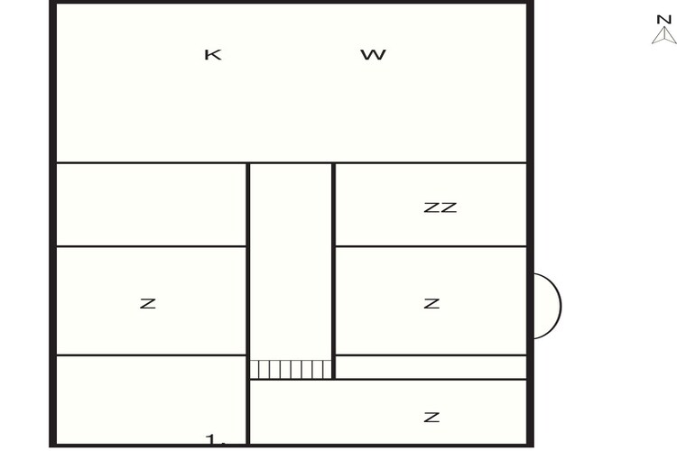 4 sterren vakantie huis in Dybvad-Plattegrond