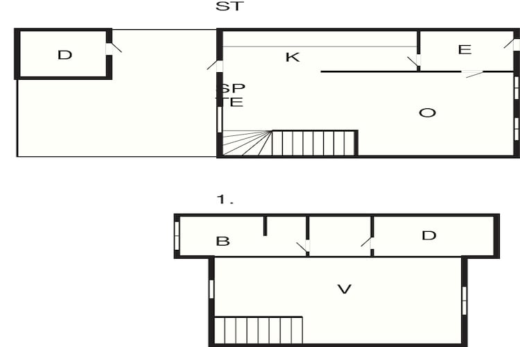 4 Sterne Ferienhaus in Aalborg-Grundriss