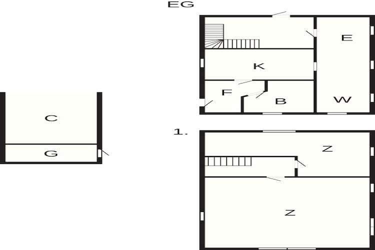 5 Personen vakantie huis in Snedsted-Plattegrond