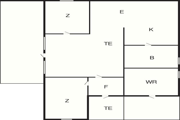 5 person holiday home in Røros-Floor plan