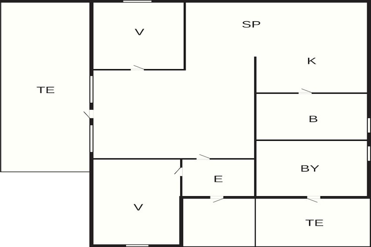 Maison de vacances pour 5 a Røros-Plan