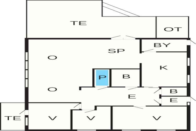 7 Personen vakantie huis in Molde-Plattegrond