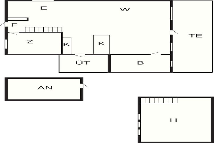 6 Personen vakantie huis in Idestrup-Plattegrond