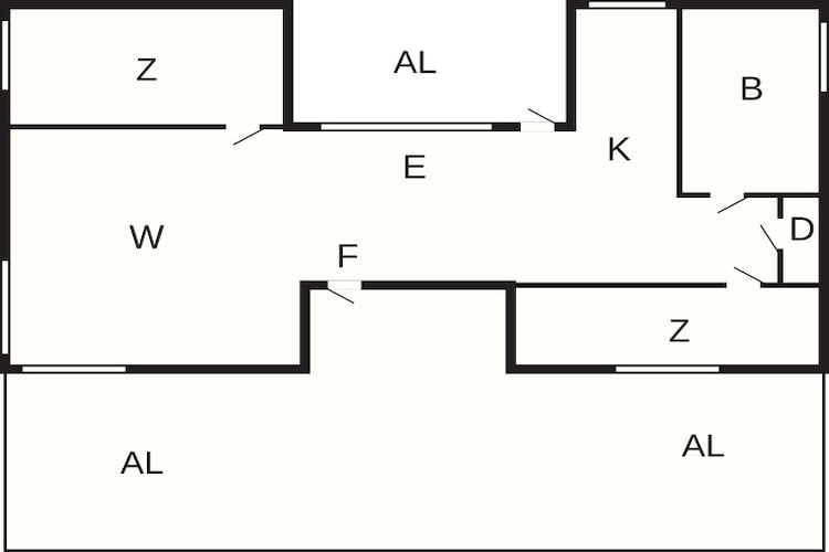 4 sterren vakantie huis in SÖLVESBORG-Plattegrond
