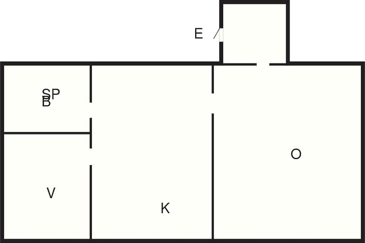 4 Personen Ferienhaus in KÖPINGSVIK-Grundriss