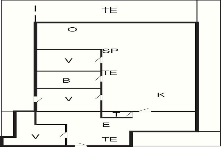 4 star holiday home in Saltum-Floor plan