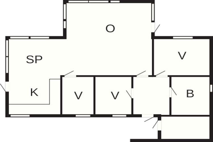 11 Personen vakantie huis in Hornnes-Plattegrond