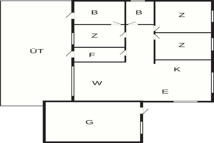 6 Personen vakantie huis in Storvorde-Plattegrond