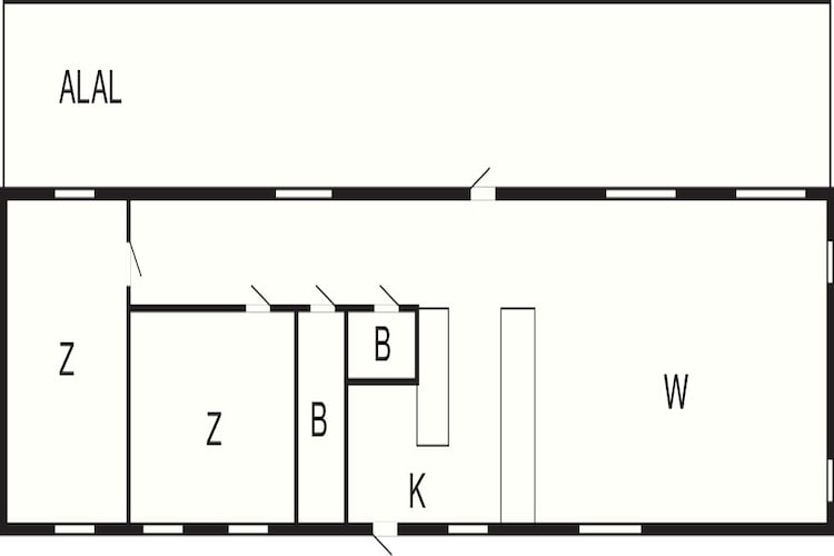 4 star holiday home in Frillesås-Floor plan