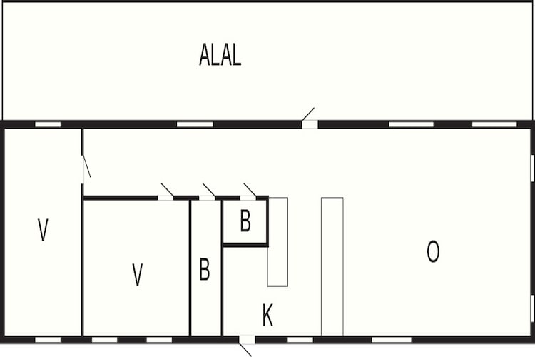 4 star holiday home in Frillesås-Floor plan