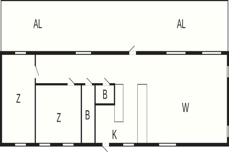 4 sterren vakantie huis in Frillesås-Plattegrond