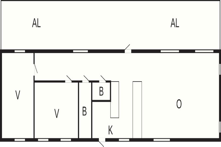 4 sterren vakantie huis in Frillesås-Plattegrond