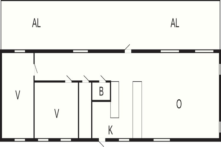 4 sterren vakantie huis in Frillesås-Plattegrond