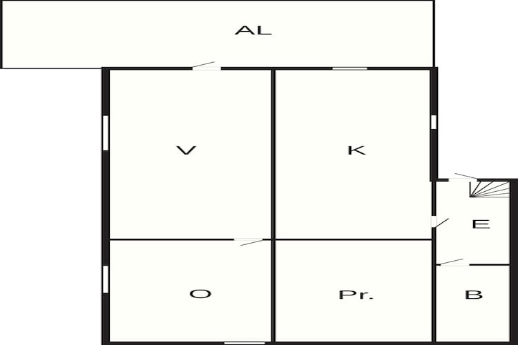 4 person holiday home in SKÄRHAMN - Floor plan