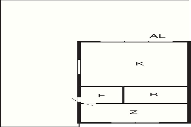 2 person holiday home in Hönö-Floor plan