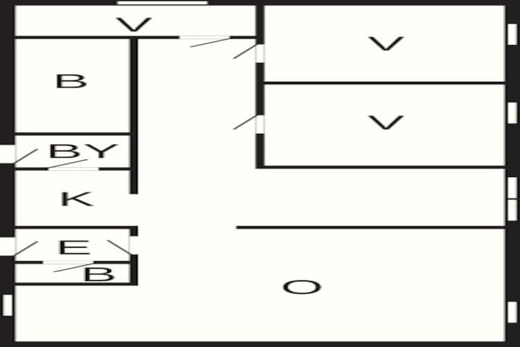 5 person holiday home in Kerteminde - Floor plan