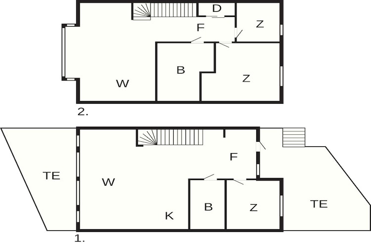 8 Personen vakantie huis in Sandøy - Plattegrond