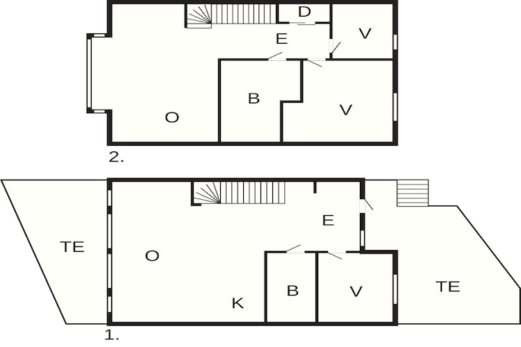8 Personen vakantie huis in Sandøy-Plattegrond