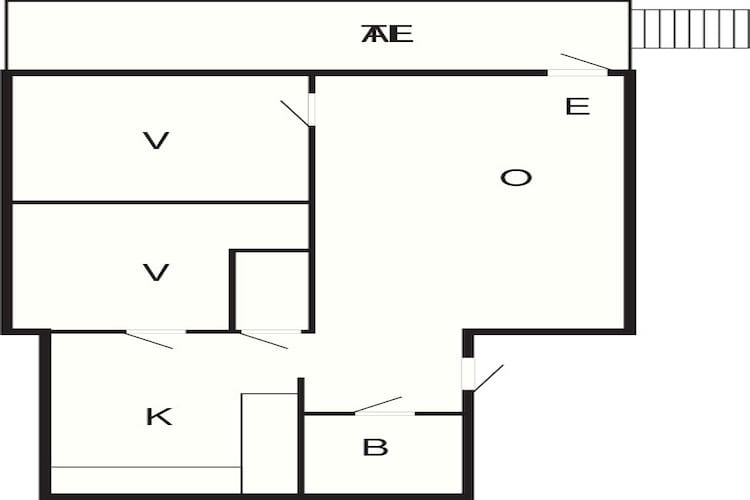 4 person holiday home in Föllinge-Floor plan