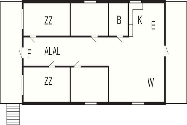 4 Sterne Ferienhaus in Drottningskär-Grundriss