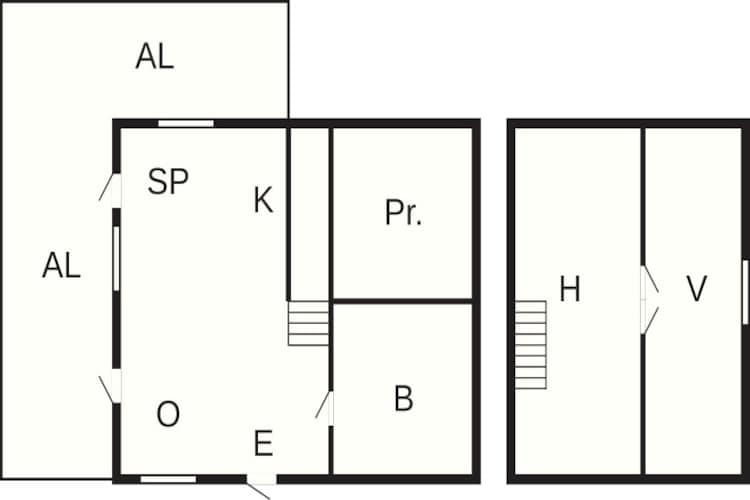 4 sterren vakantie huis in Drottningskär-Plattegrond
