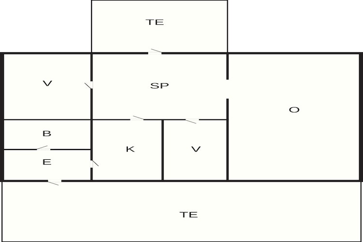 4 sterren vakantie huis in Løkken-Plattegrond