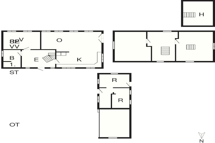 5 star holiday home in Løkken-Floor plan