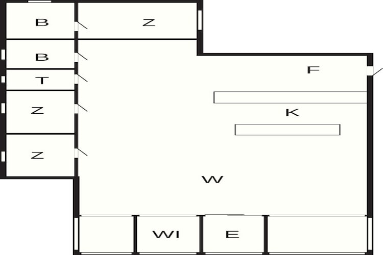 4 sterren vakantie huis in-Plattegrond