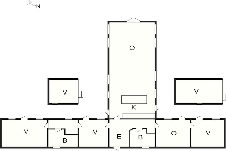4 star holiday home in Liseleje-Floor plan