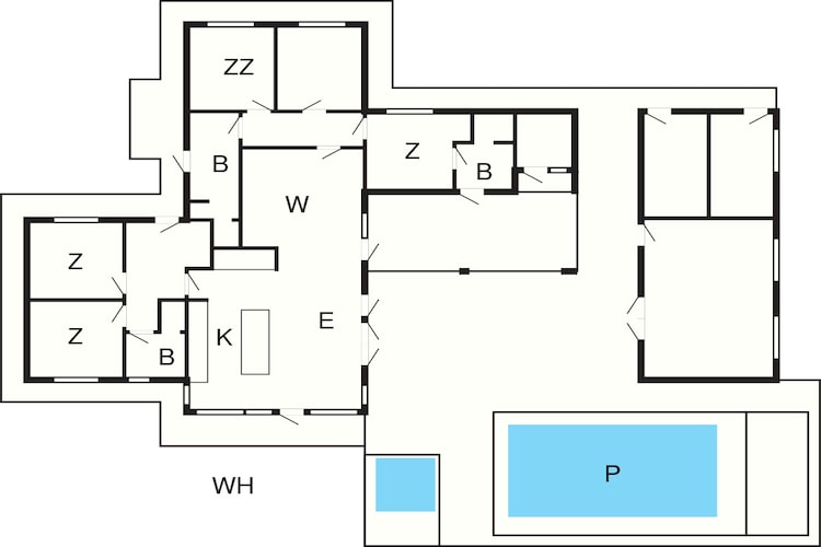 5 sterren vakantie huis in Løkken-Plattegrond