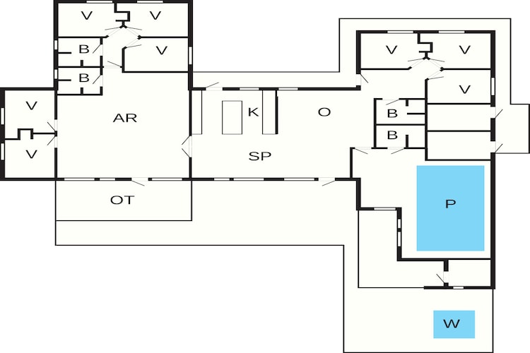 5 star holiday home in Bogense-Floor plan