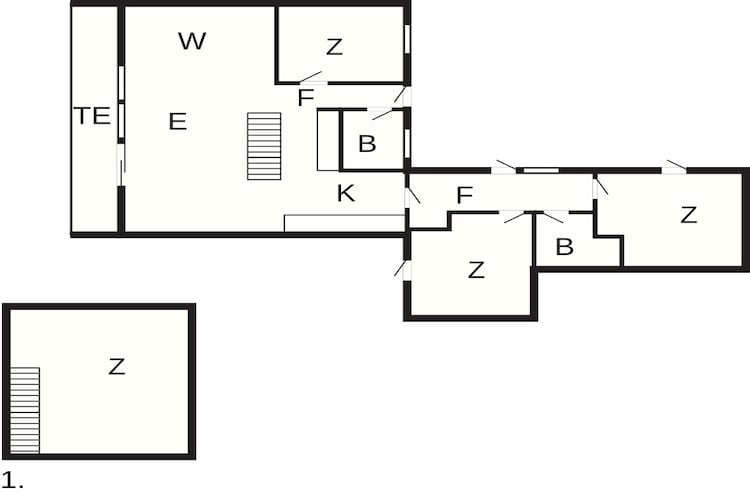 5 sterren vakantie huis in Grevinge-Plattegrond