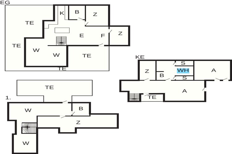 5 Sterne Ferienhaus in Pandrup-Grundriss