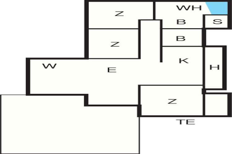 4 Sterne Ferienhaus in Brovst-Grundriss