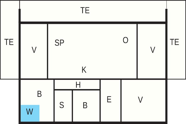 4 sterren vakantie huis in Brovst-Plattegrond