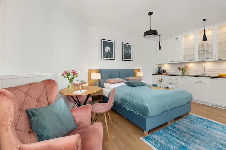 Apartament Mazowiecka 2A Nr 222 Pobierowo-Woonkamer