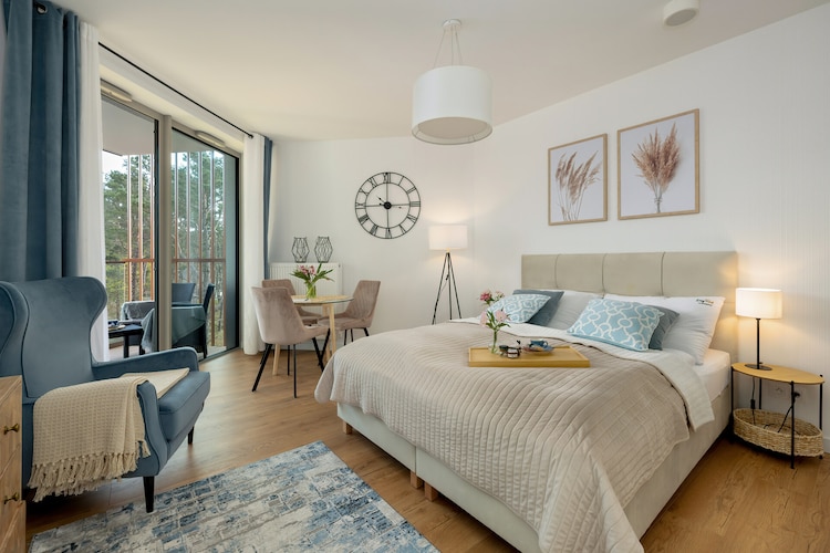 Apartament Mazowiecka 2A Nr 317 Pobierowo-Woonkamer