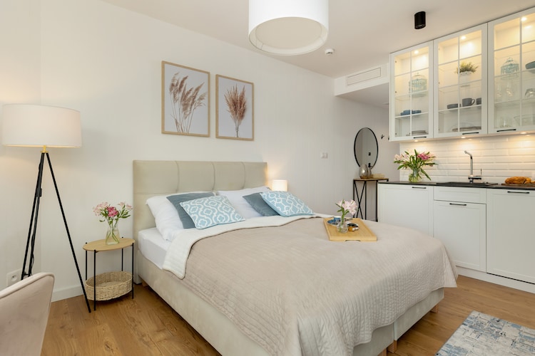 Apartament Mazowiecka 2A Nr 317 Pobierowo-Woonkamer