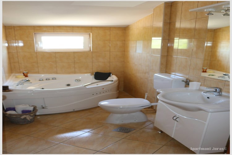 Apartments Juras - Two Bedroom Apartment with Sea View (David)-Bathroom