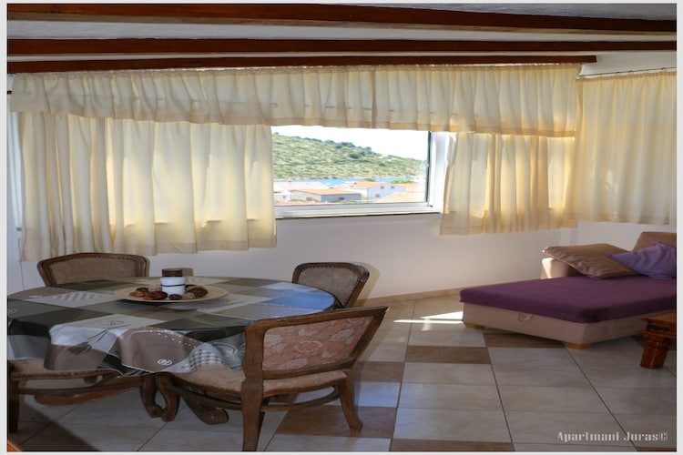 Apartments Juras - Two Bedroom Apartment with Sea View (David)-Dining room