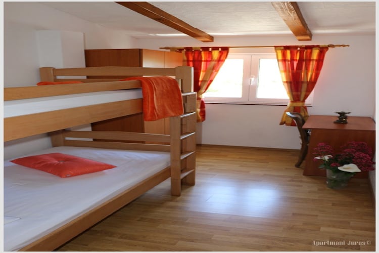 Apartments Juras - Two Bedroom Apartment with Sea View (David)-Bedroom