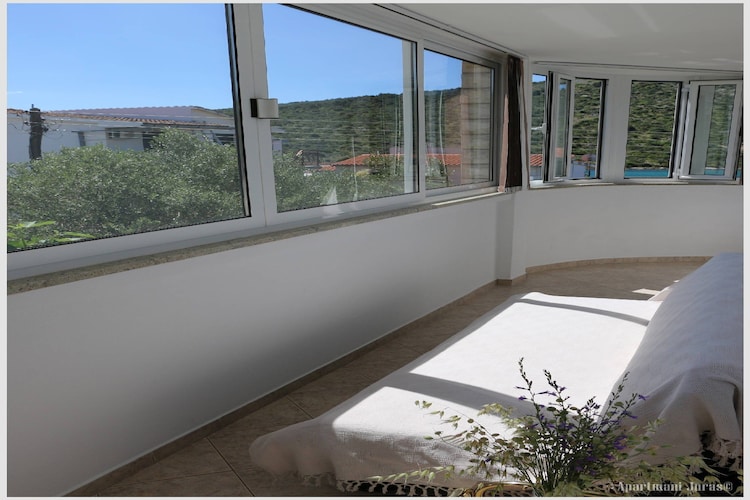 Apartments Juras - Studio Apartment with Loggia (Ana)-Terrace balcony