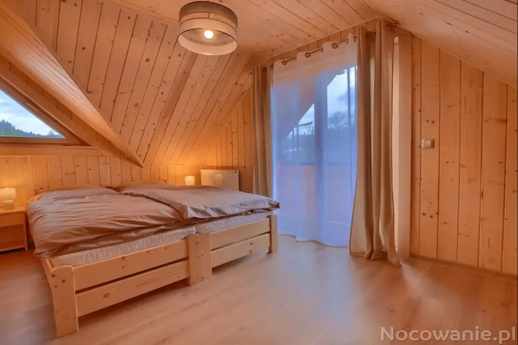 Drewniane domy wakacyjne w Wiśle-Bedroom